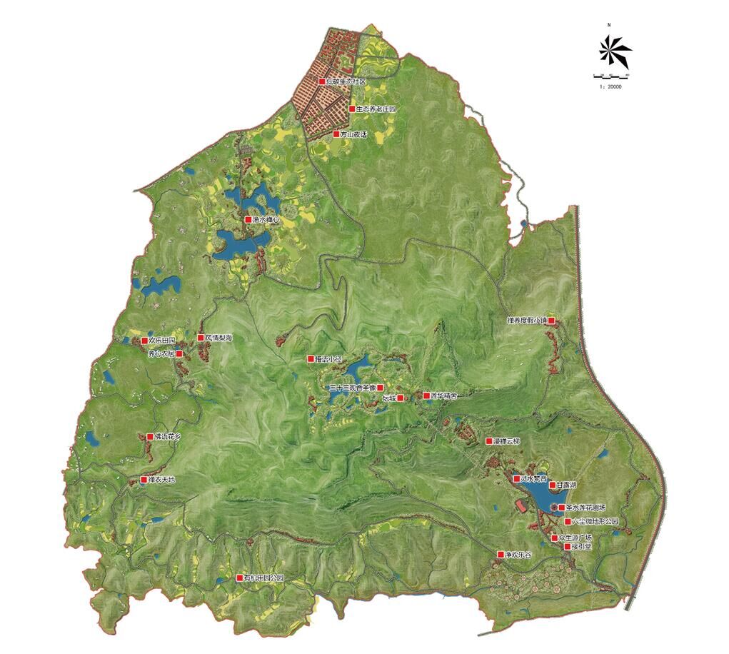 四川泸州方山景区旅游开发总体策划