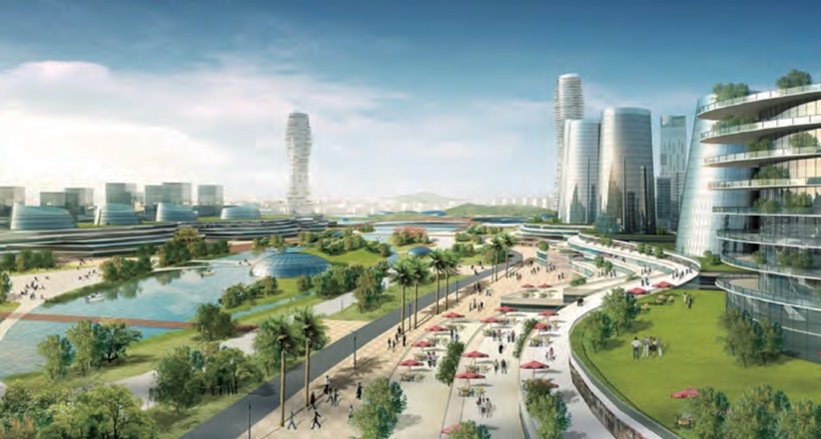 广东增成高科技新城城市建筑设计
